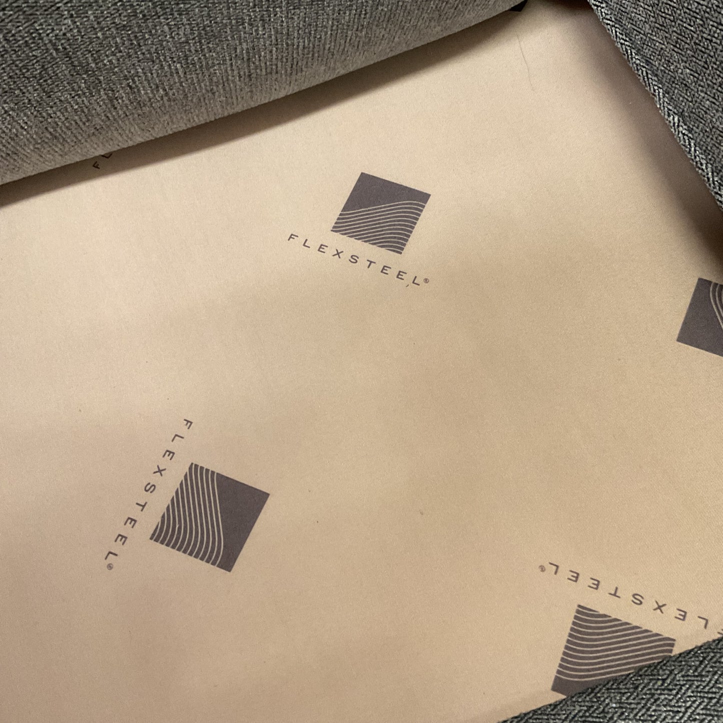 Three-Seater Gray Couch