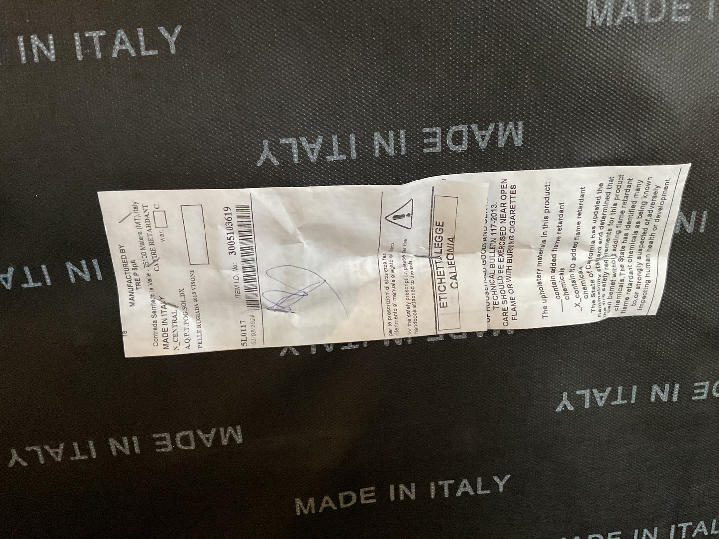 Room & Board Elio Leather (partial) Sectional