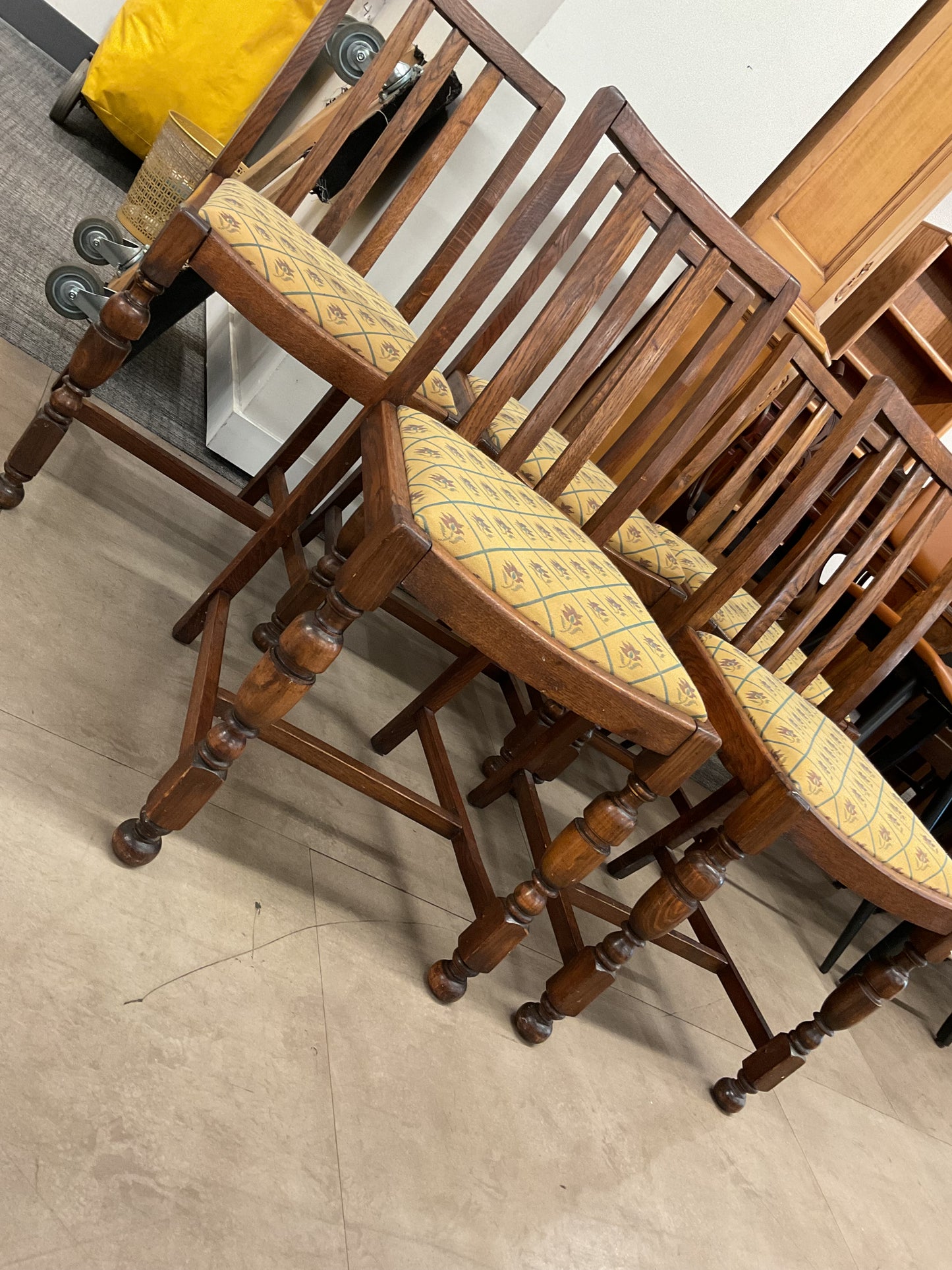 Sunflower power dining chair set
