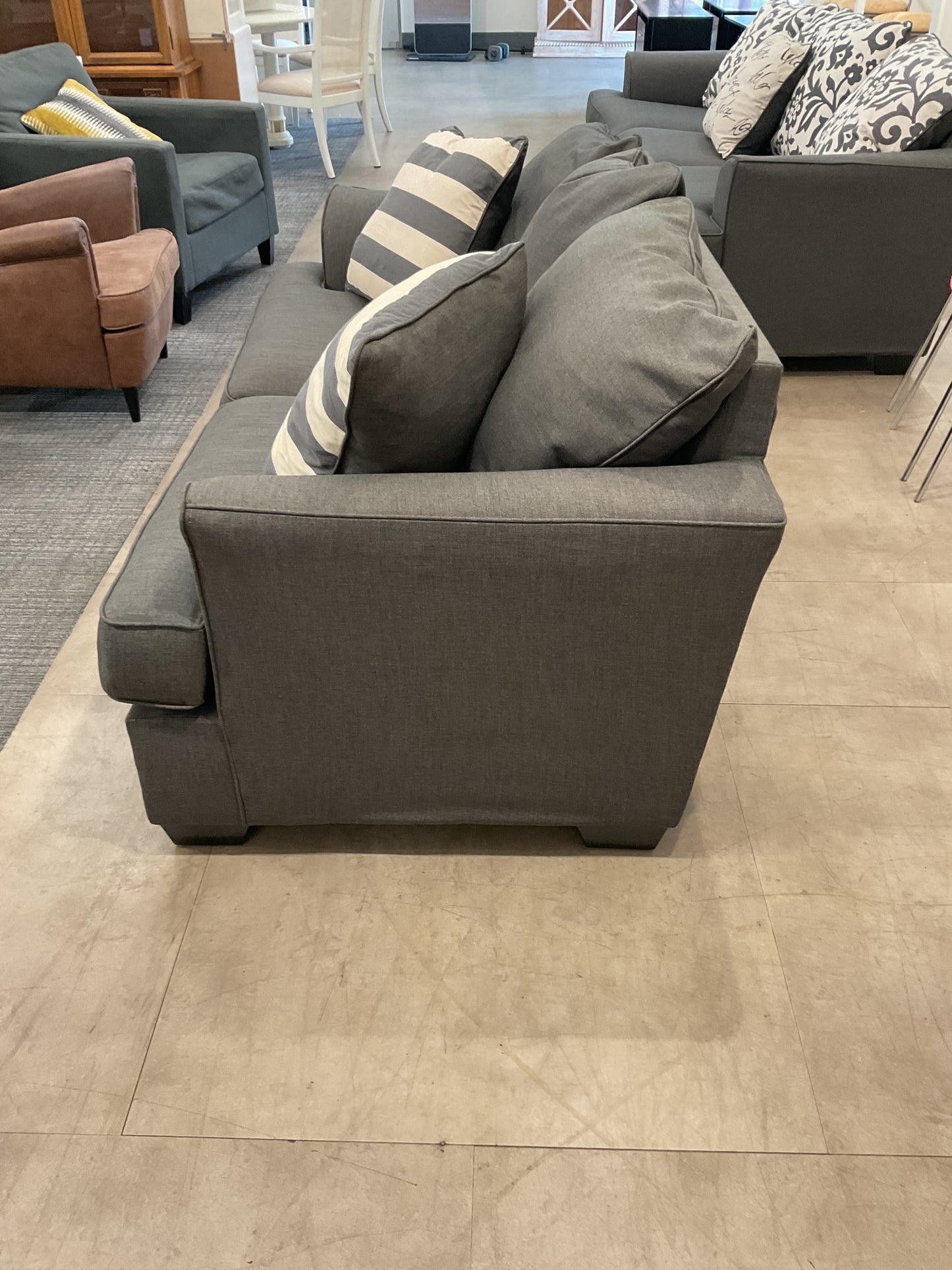 Stripped up sofa