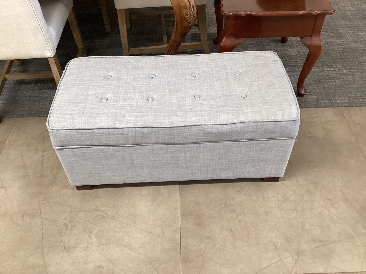 Button Up Ottoman