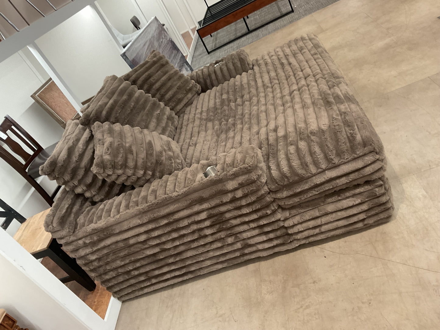Brownie for my brownie oversized chaise lounger