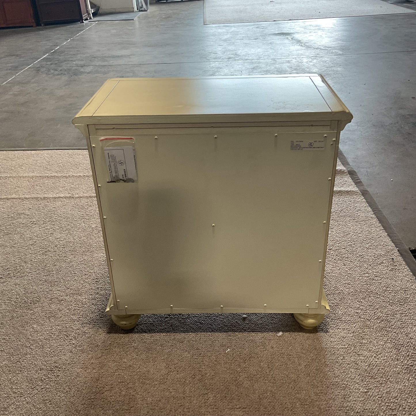 Solid White Nightstand*WH