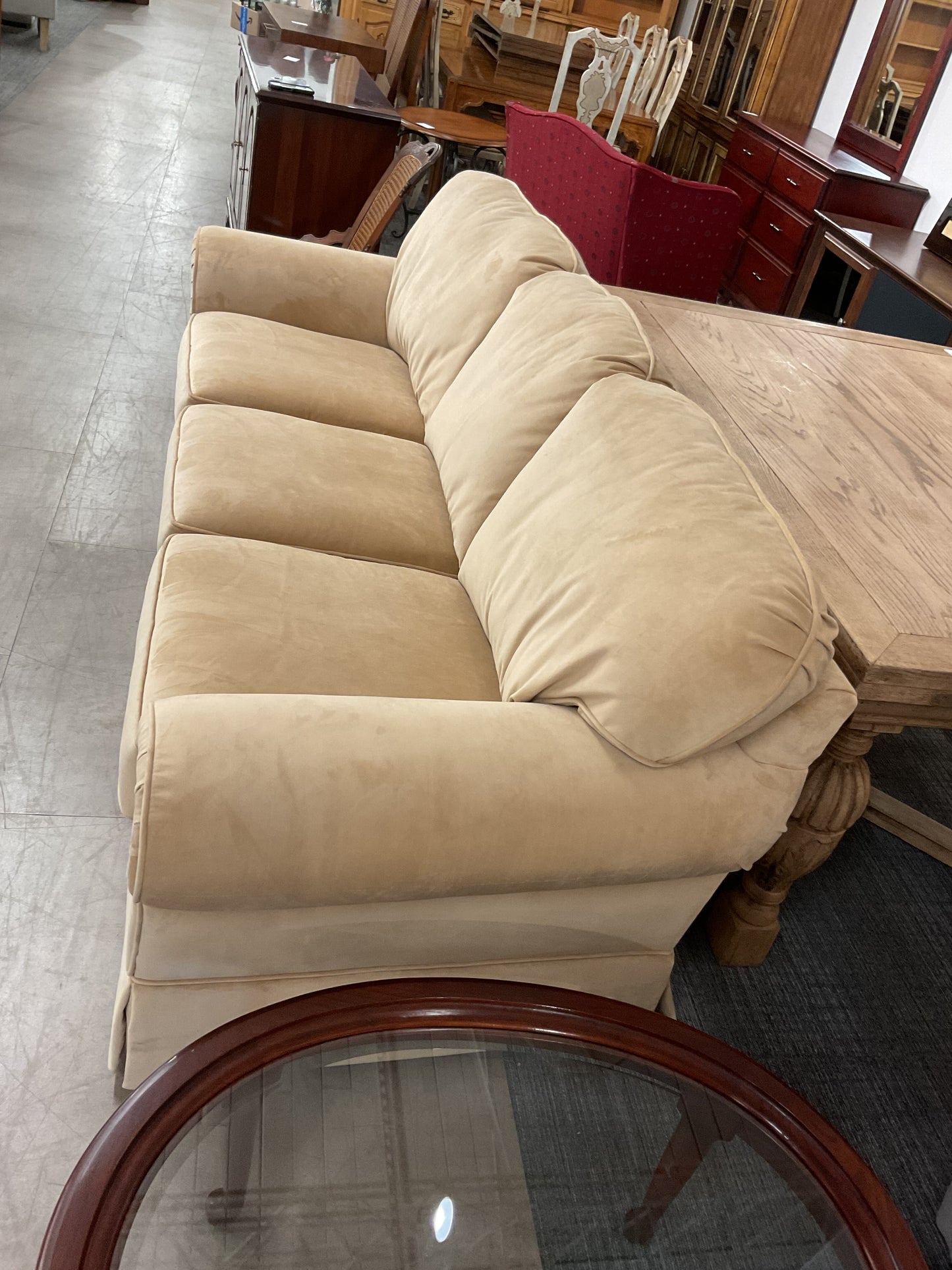 Golden retriever sofa