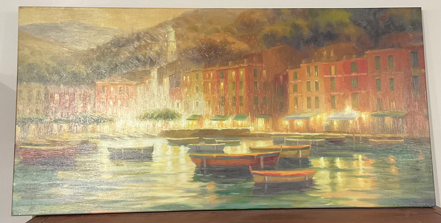 Riverside Canvas Painting