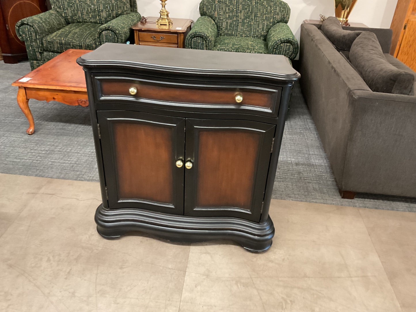Dual Tone Accent Cabinet