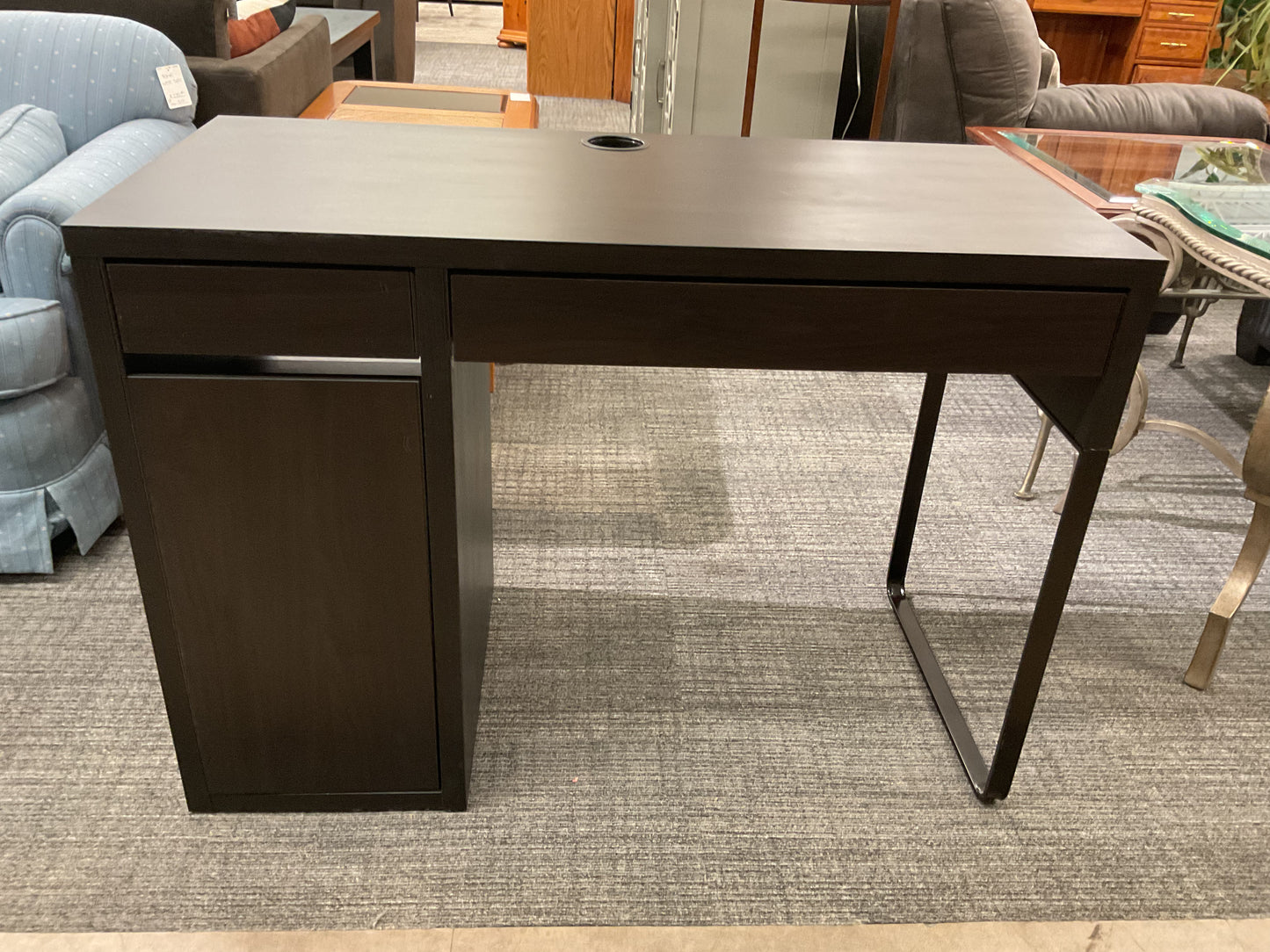 Dark Brown Modern Desk