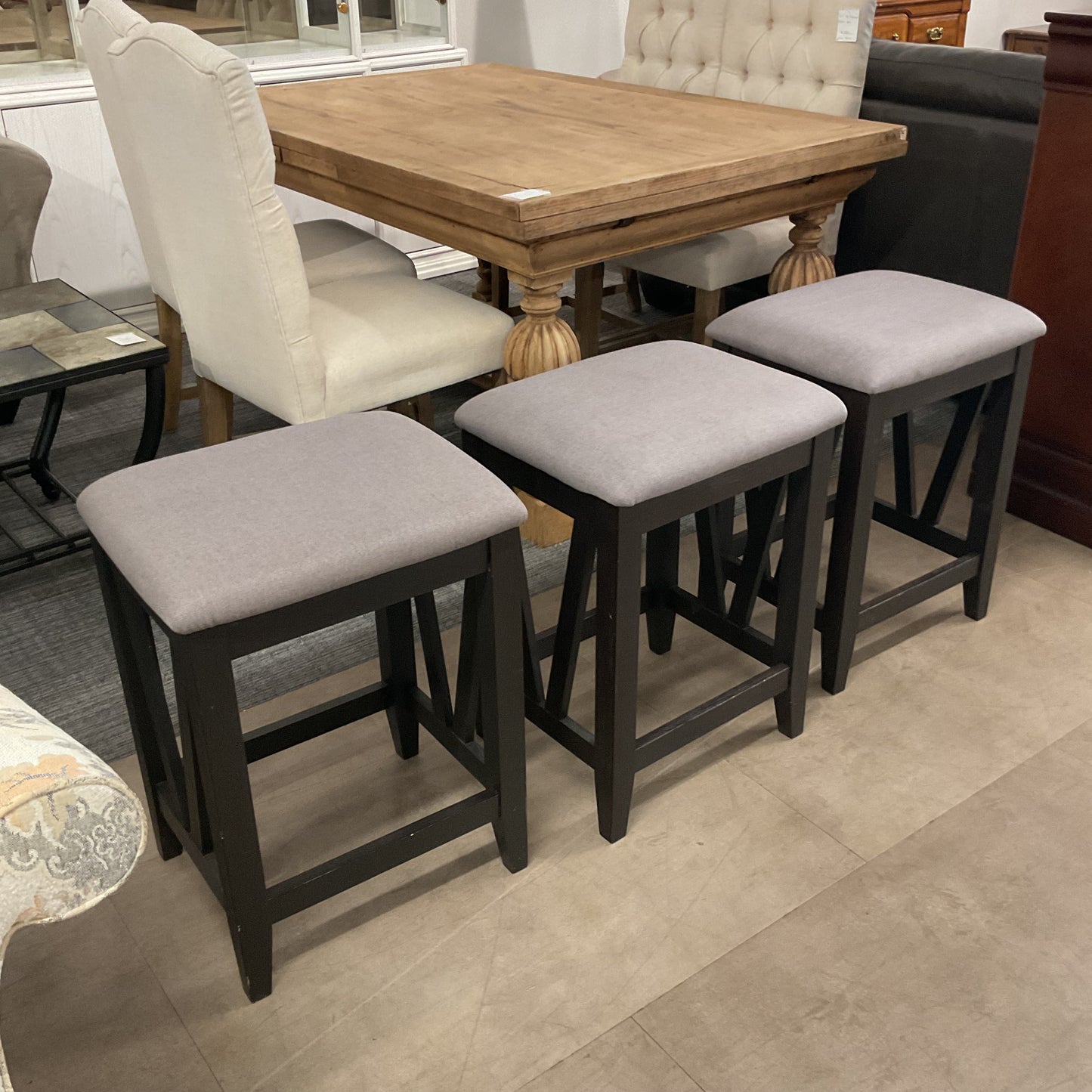Set of 3 Over Sea Stools