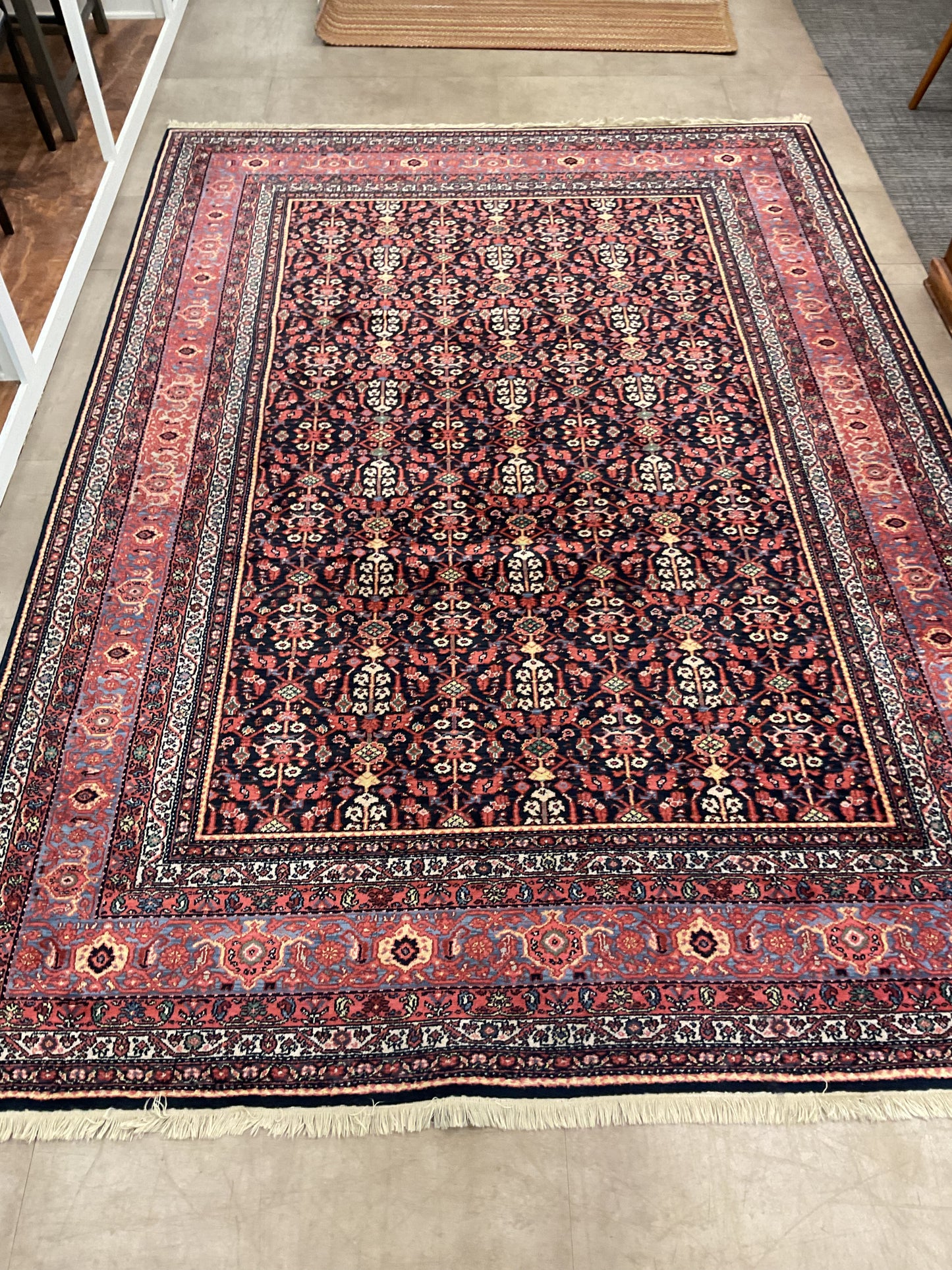Intricate Pink Area Rug (F80)