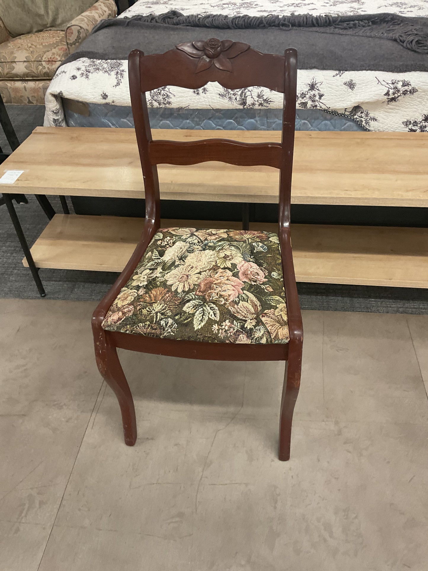 Rose Back Accent Chair