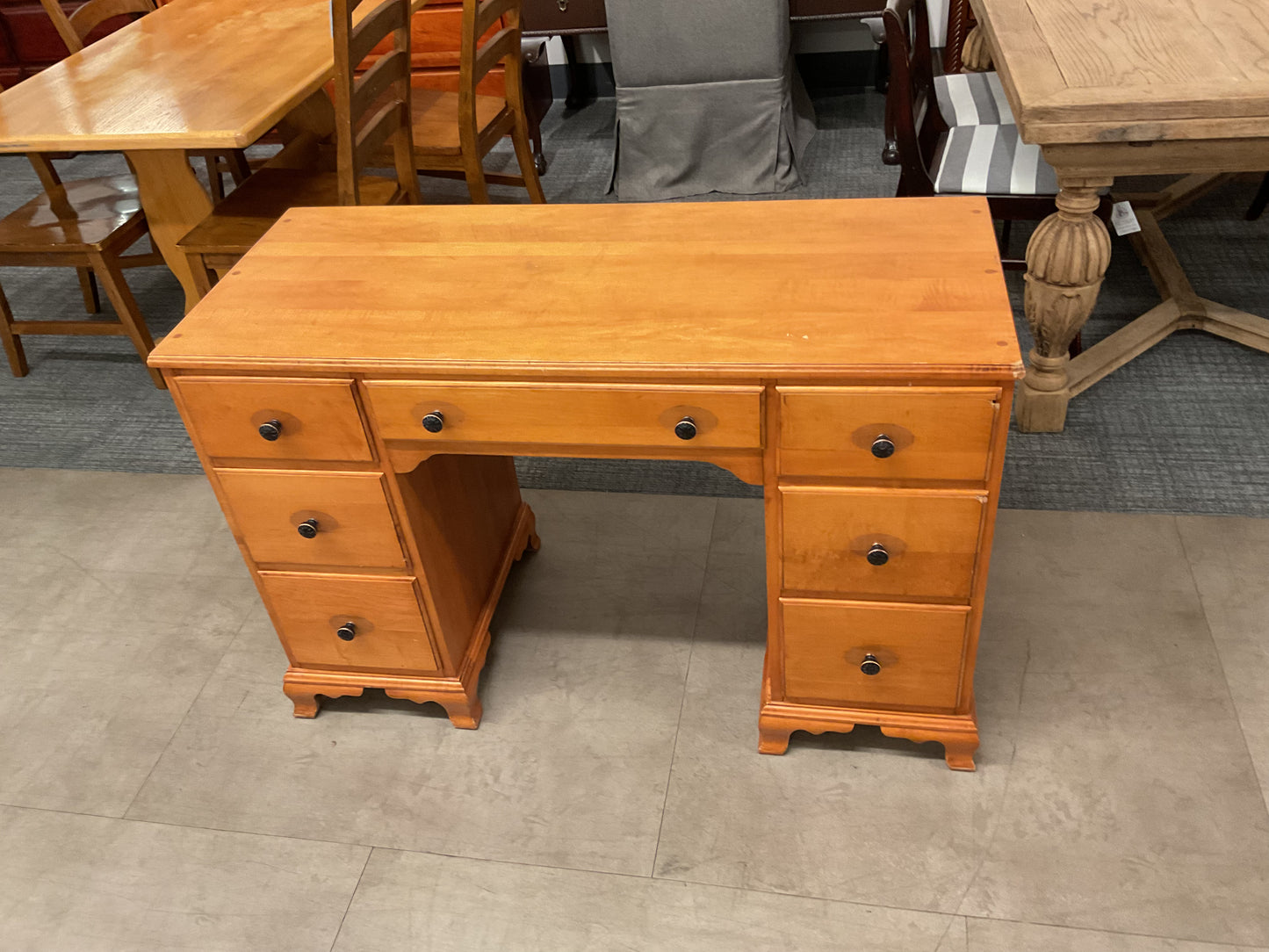 Burl Maple Desk