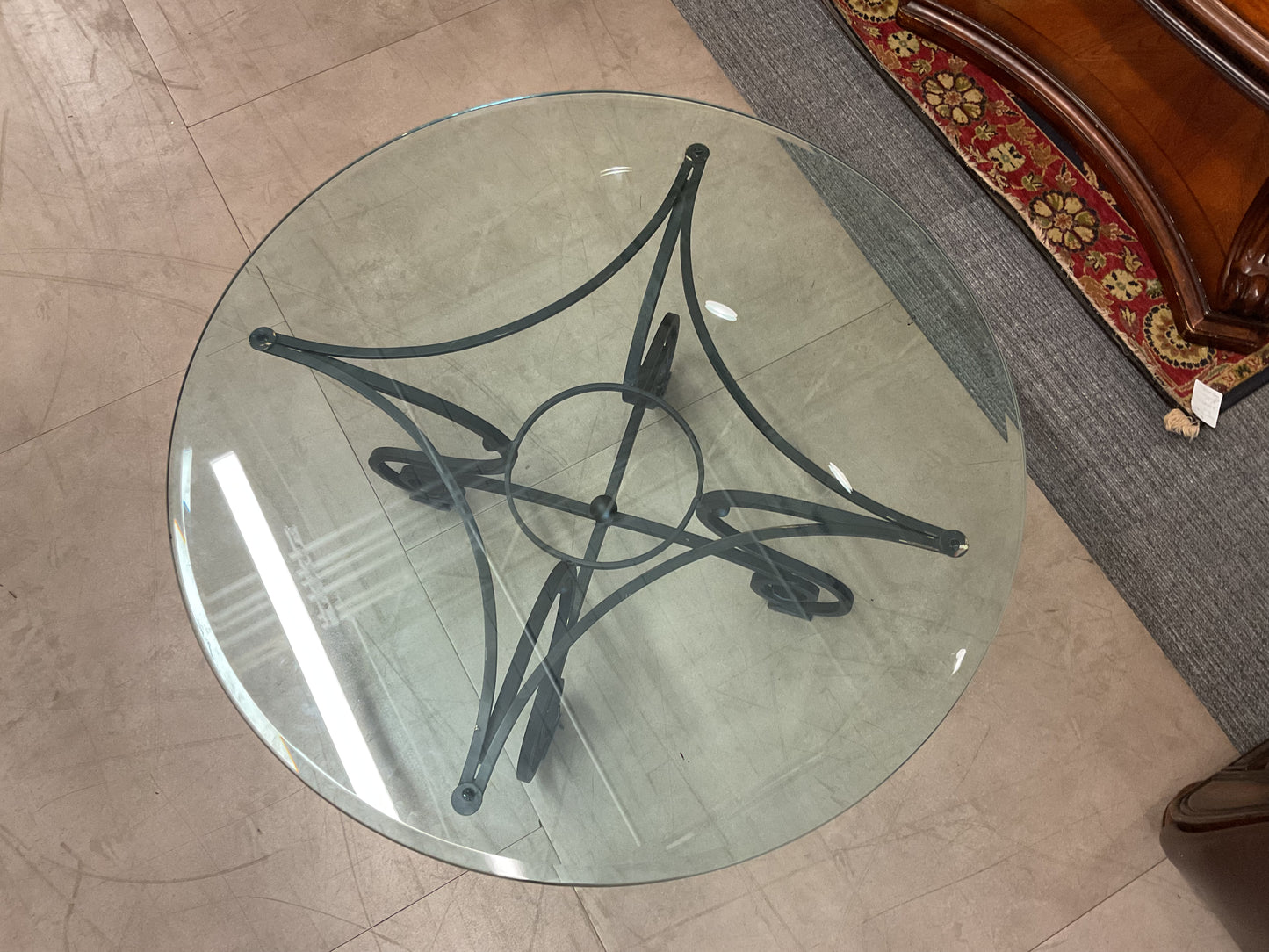 Jazzy Glass Coffee Table