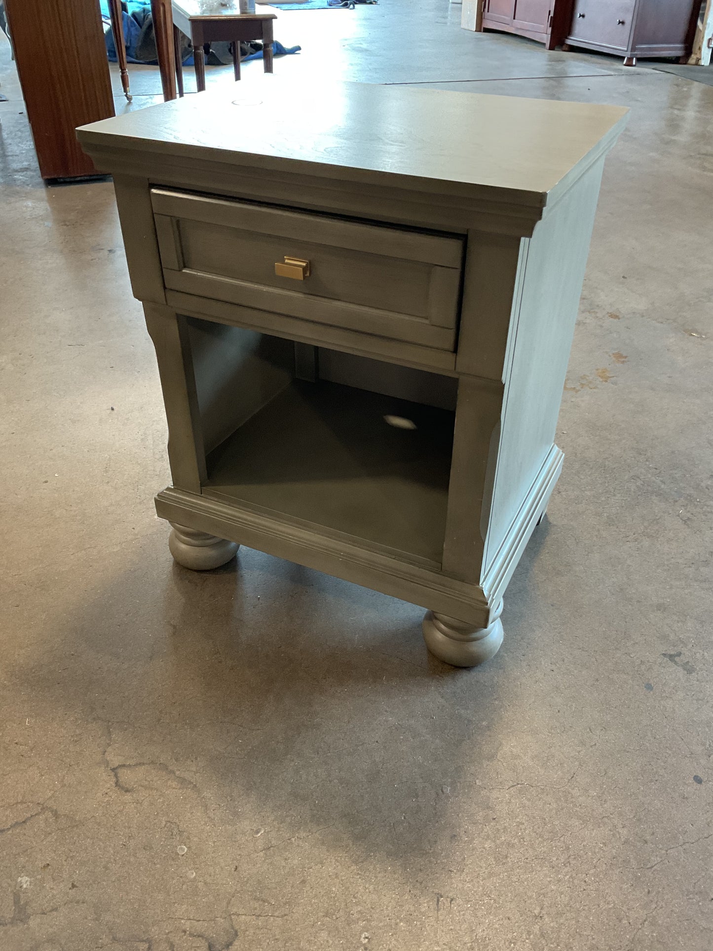 Gemini Nightstand *WH*