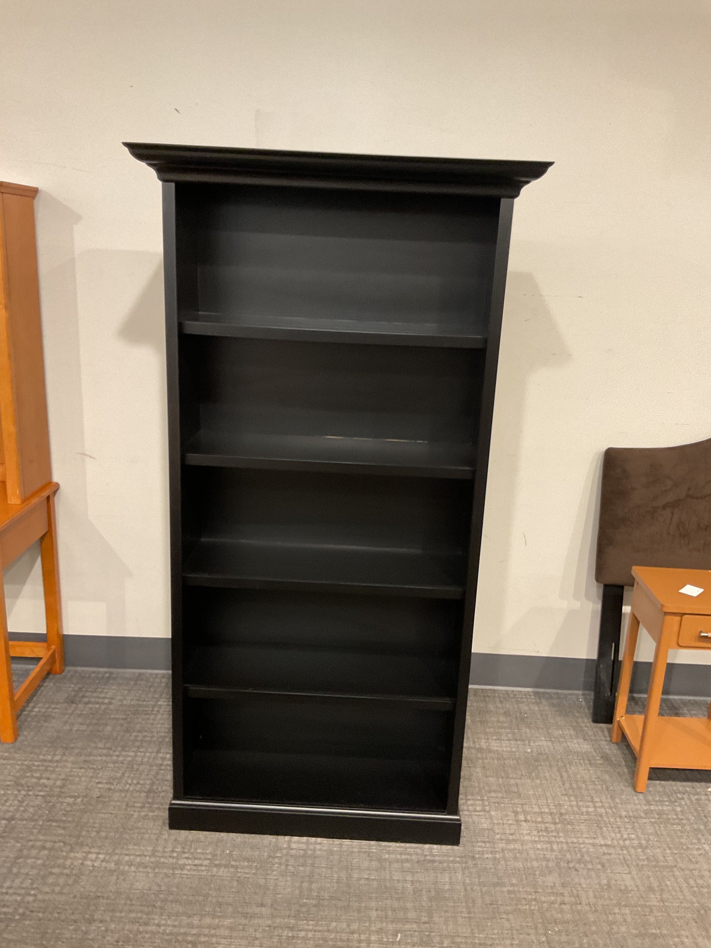 Espresso 5-Shelf Bookcase