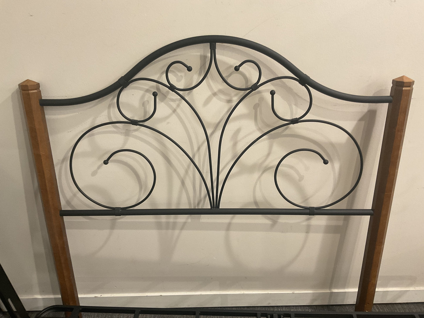 Full Size Scrollwork Headboard (B034)