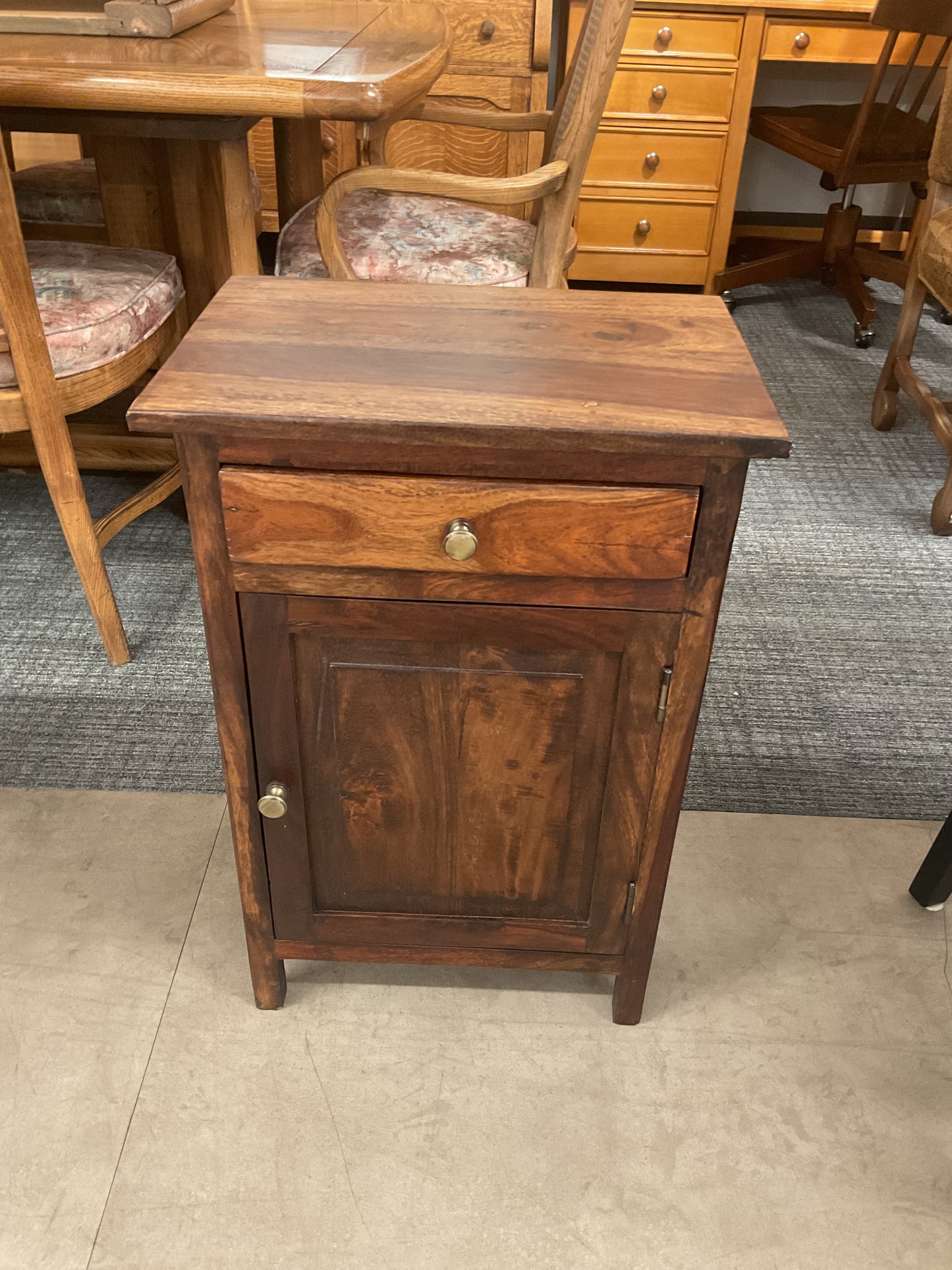 Chocolate Side Table