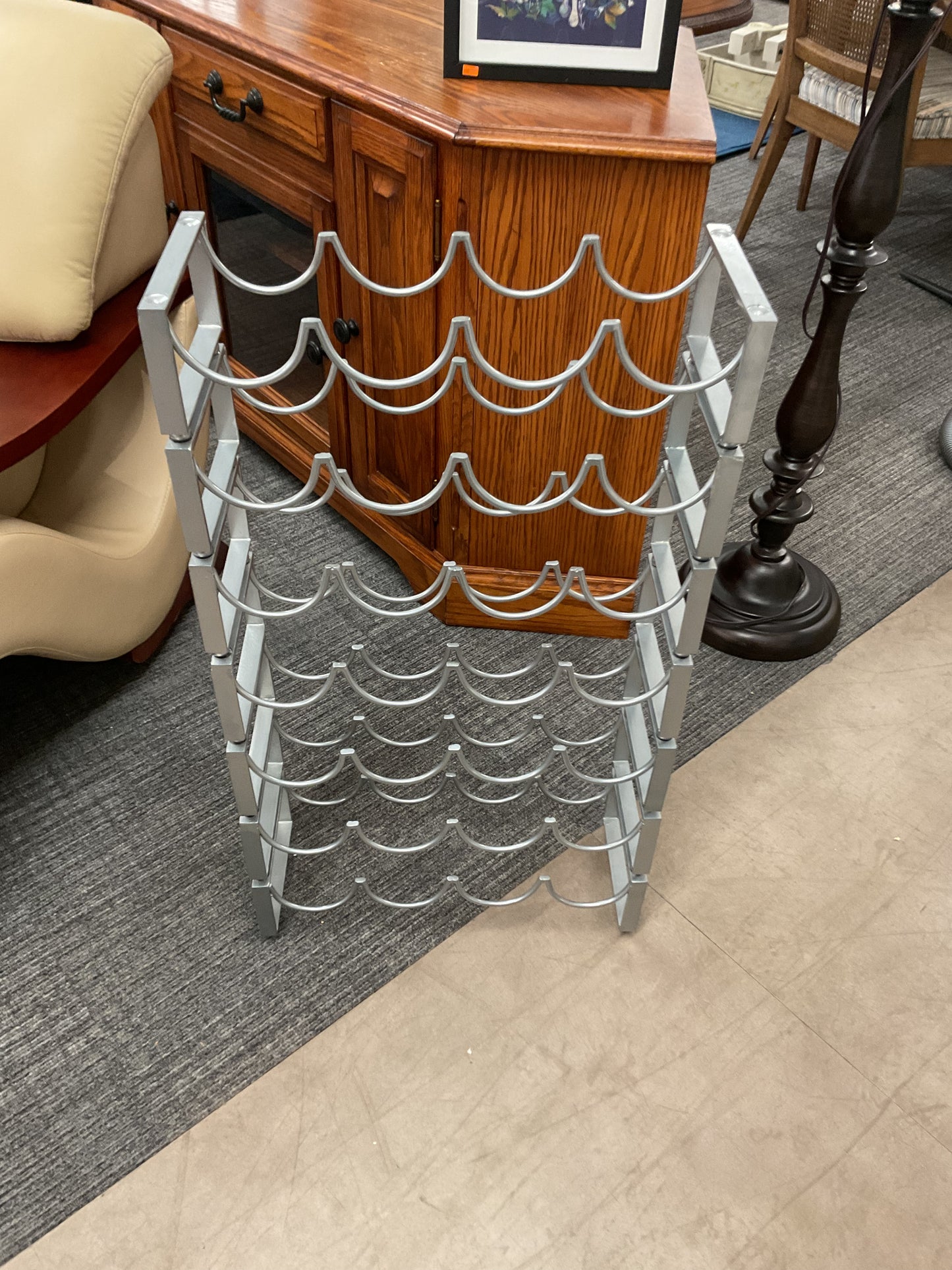 Stackable Metal Wine Rack