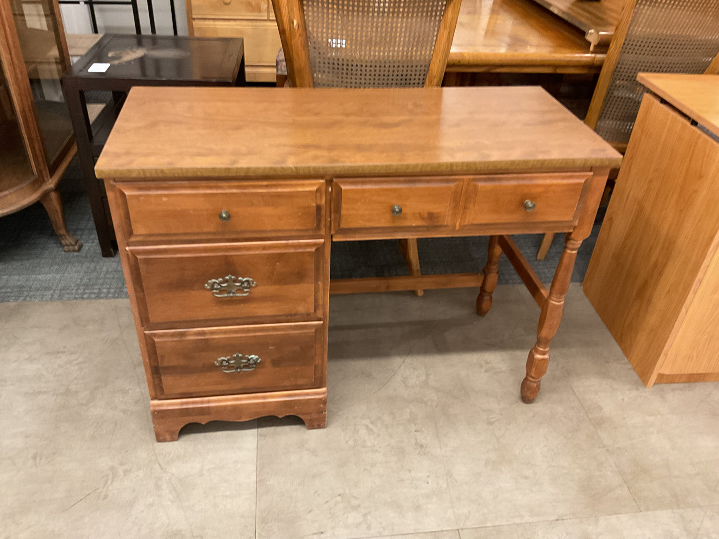 A Classic Wood Desk
