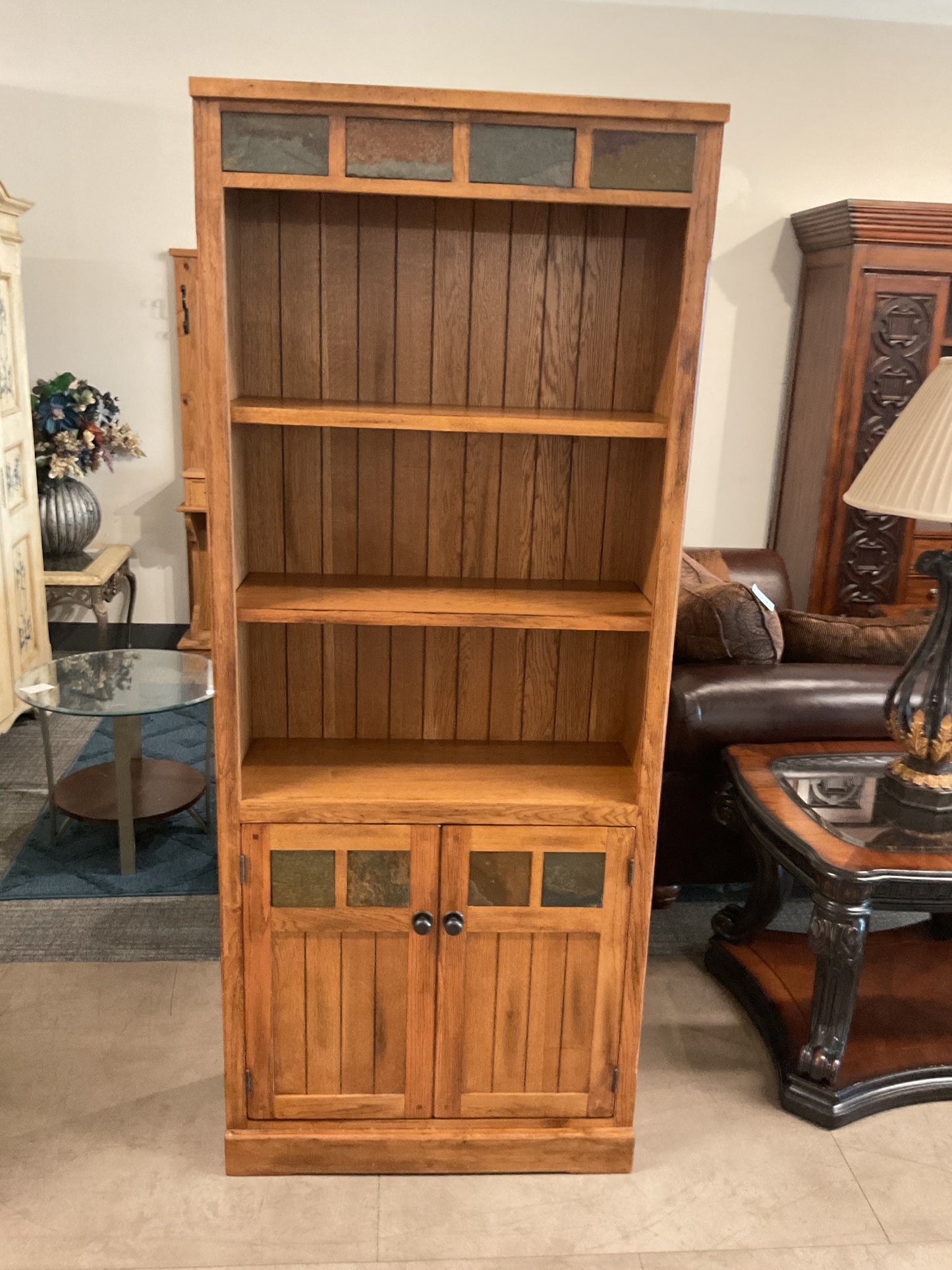 Tiled Cabinet Bookcase