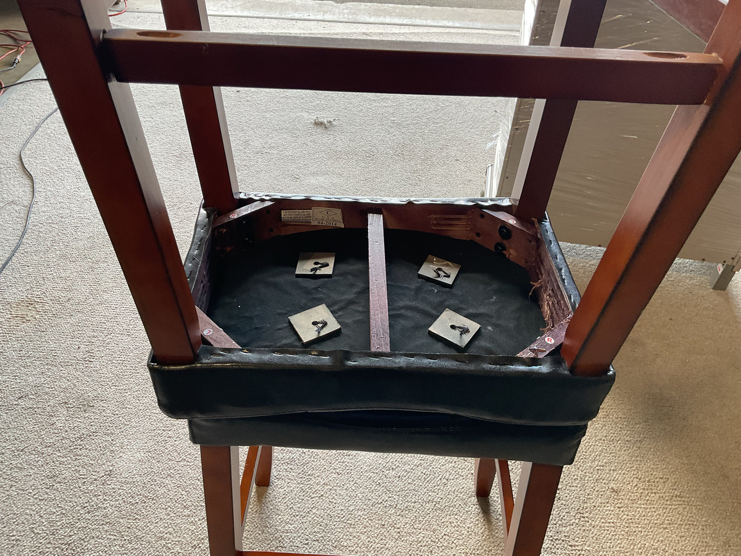 Pair of Saddle Stools *WH