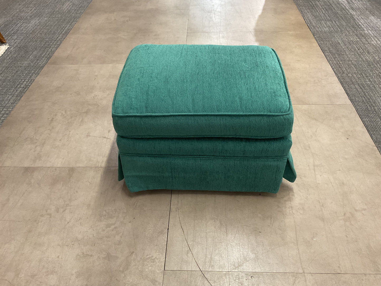 Green Skirt Ottoman