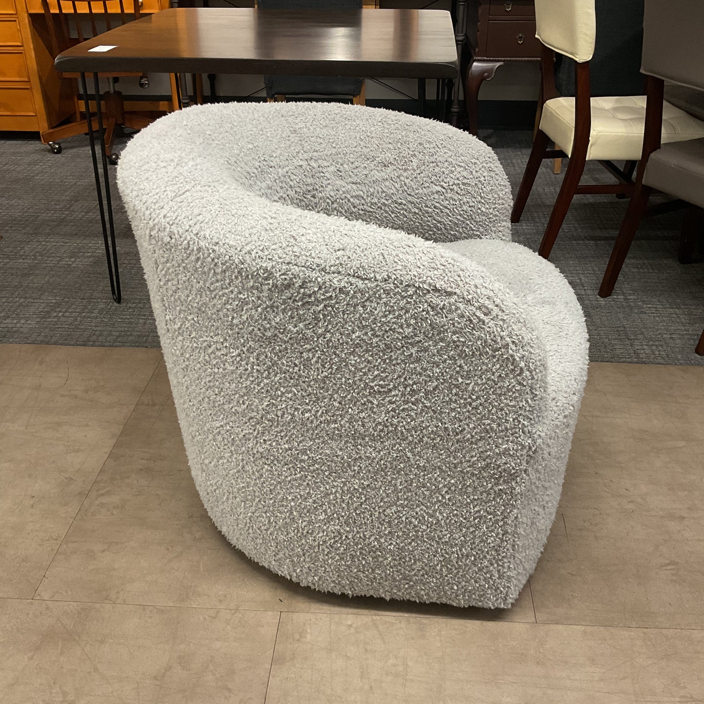 Big grey chair