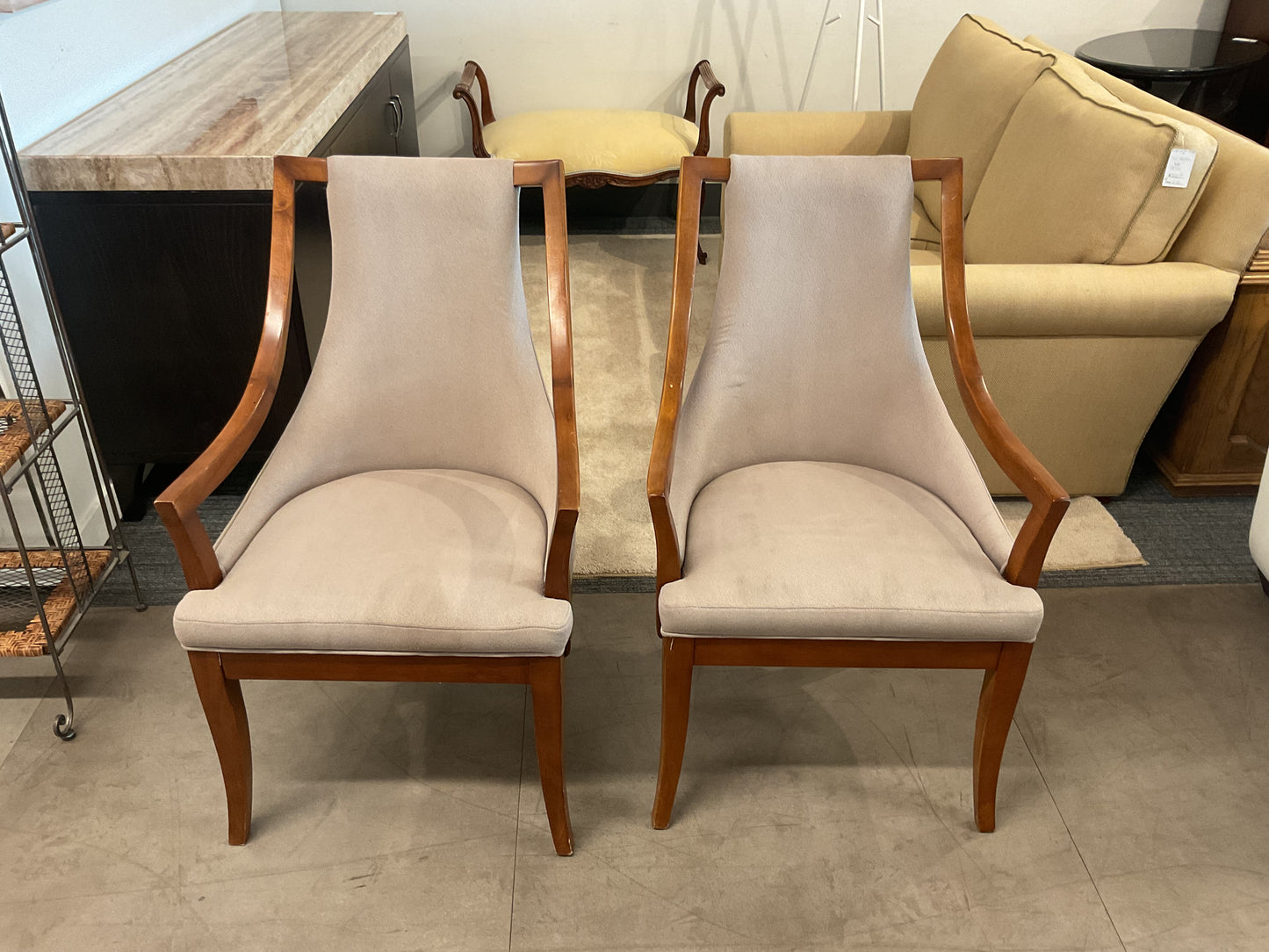 Walnut Chair Set