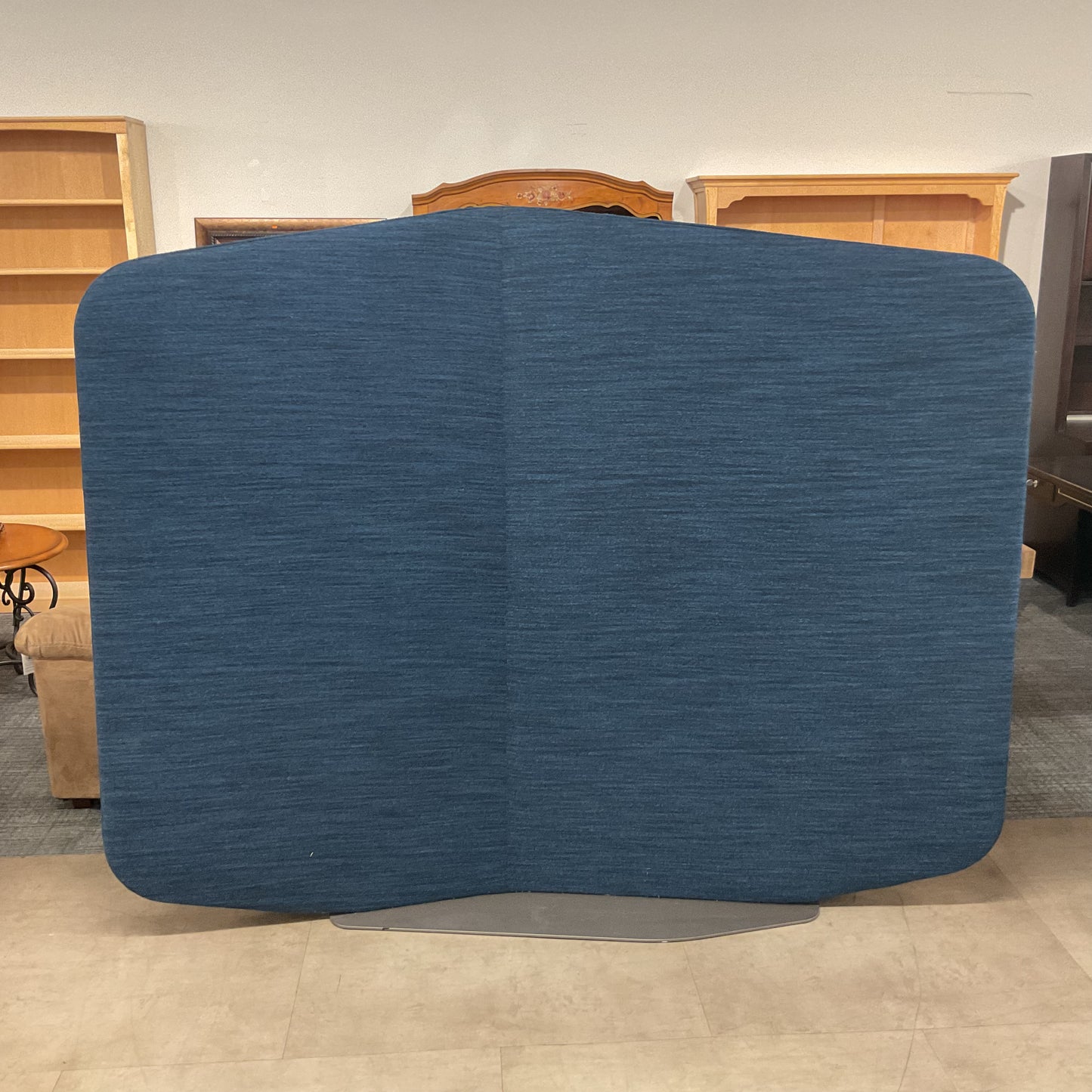 Deep Blue Room Divider