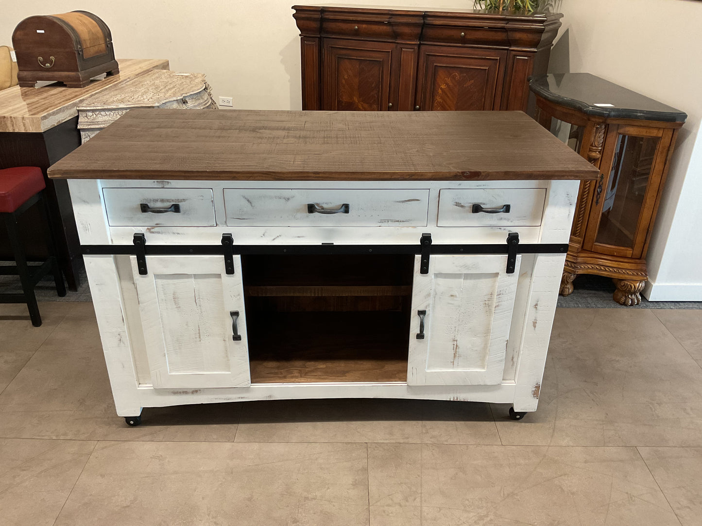 Pueblo Kitchen Island