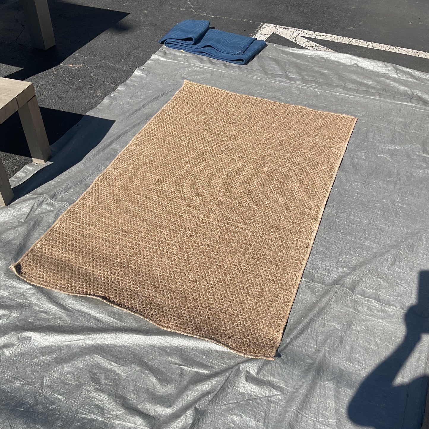 How Thou Brown Cow Rug (R115)