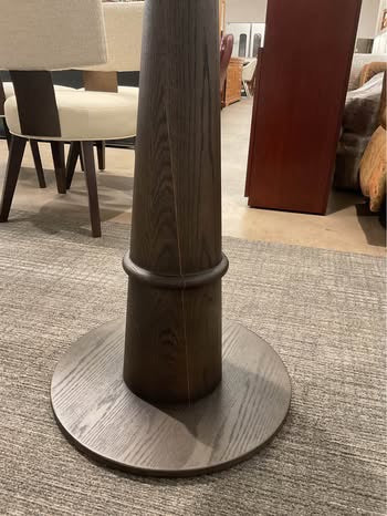 Round Stone Bistro Top Pedestal Table