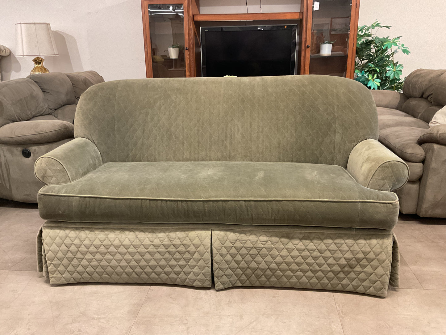 Sage Diamond Sofa