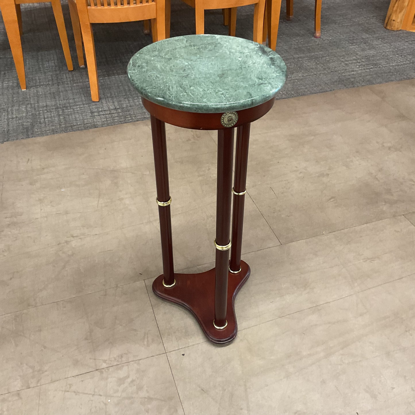 Marble Top Accent Table