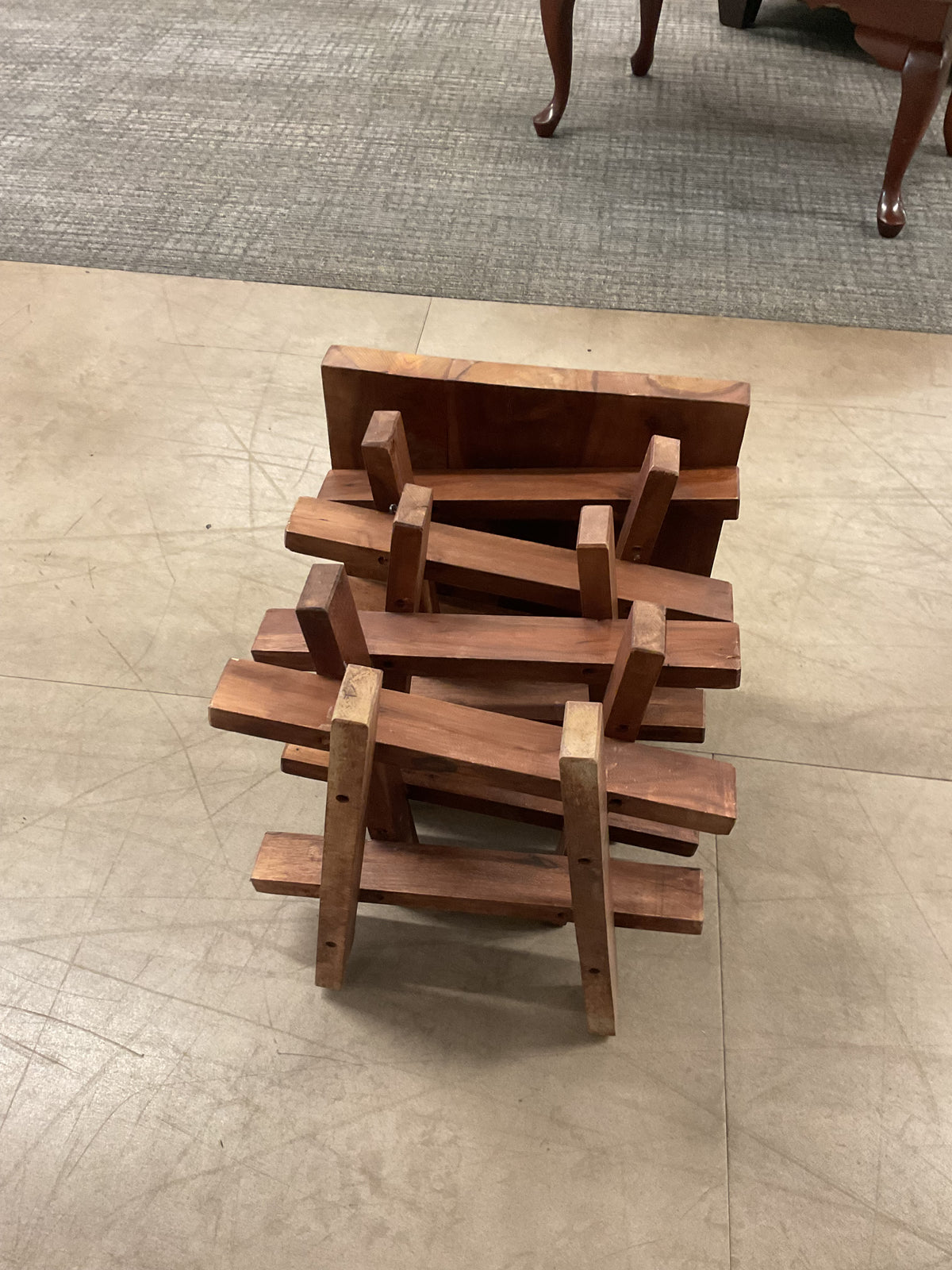 Jenga Accent Table