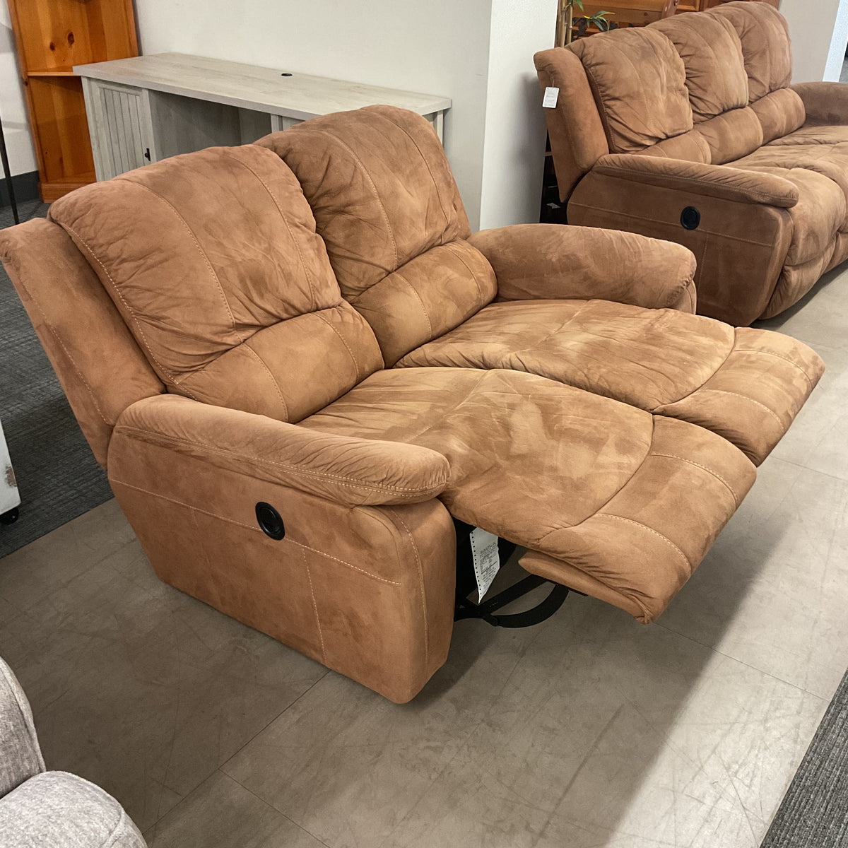 Mini Rusty Loveseat Recliner