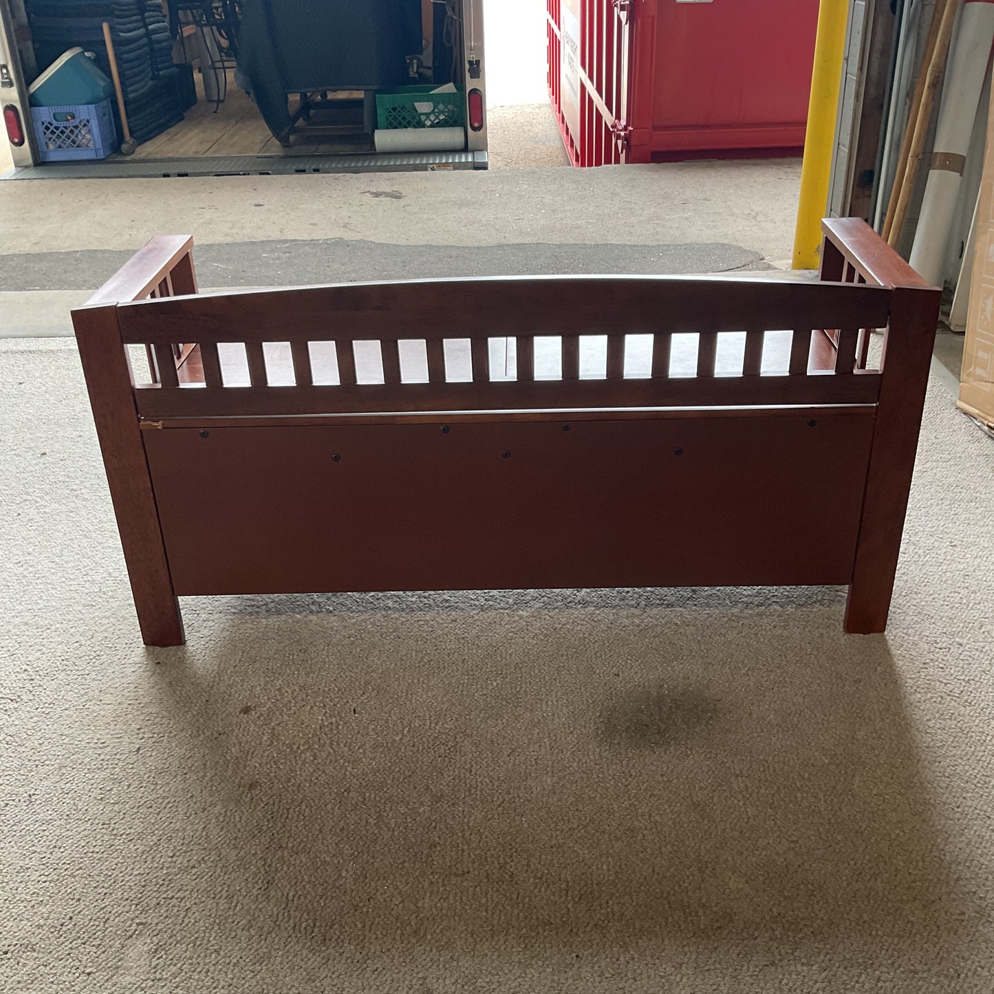 Walnut Storage Bench *WH
