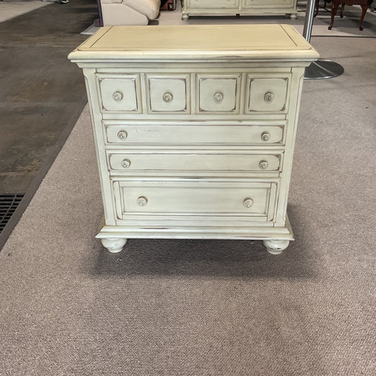Solid White Nightstand*WH