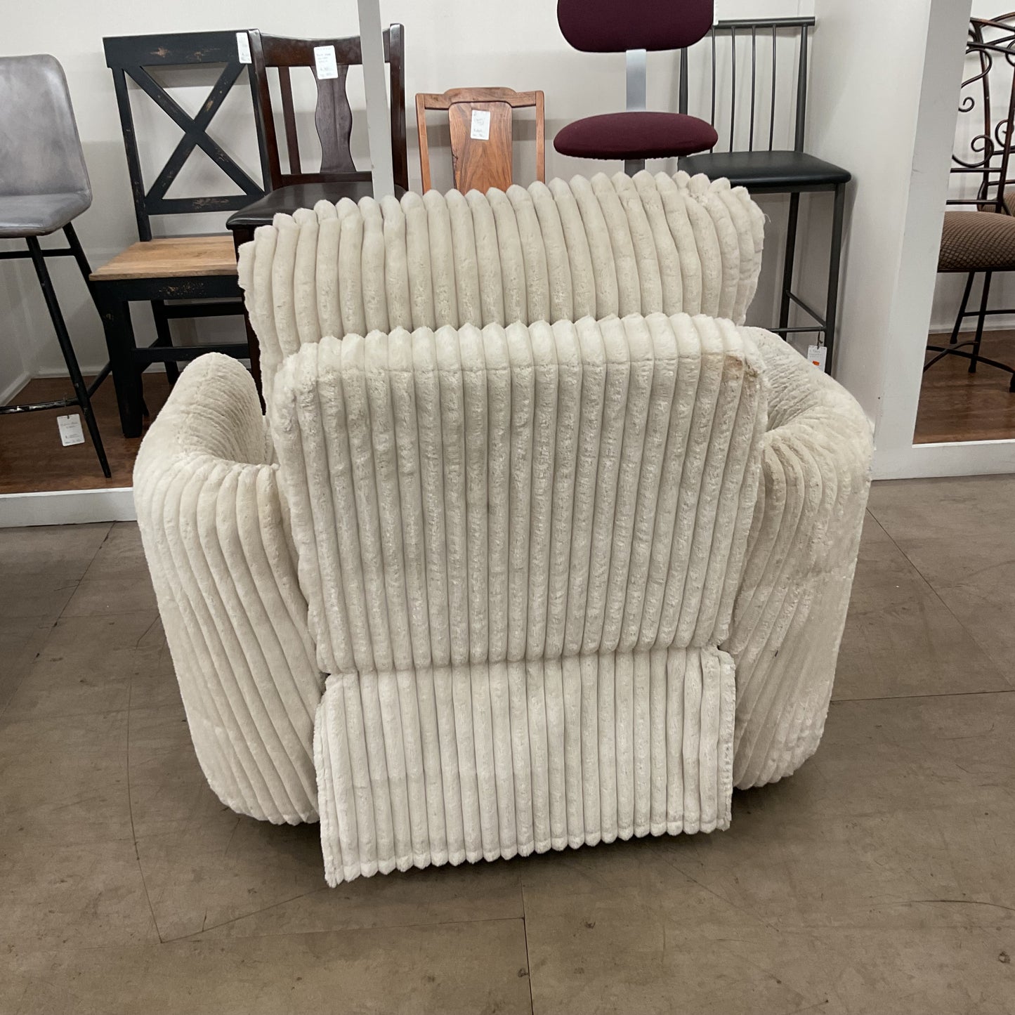 Fluffed Up Recliner