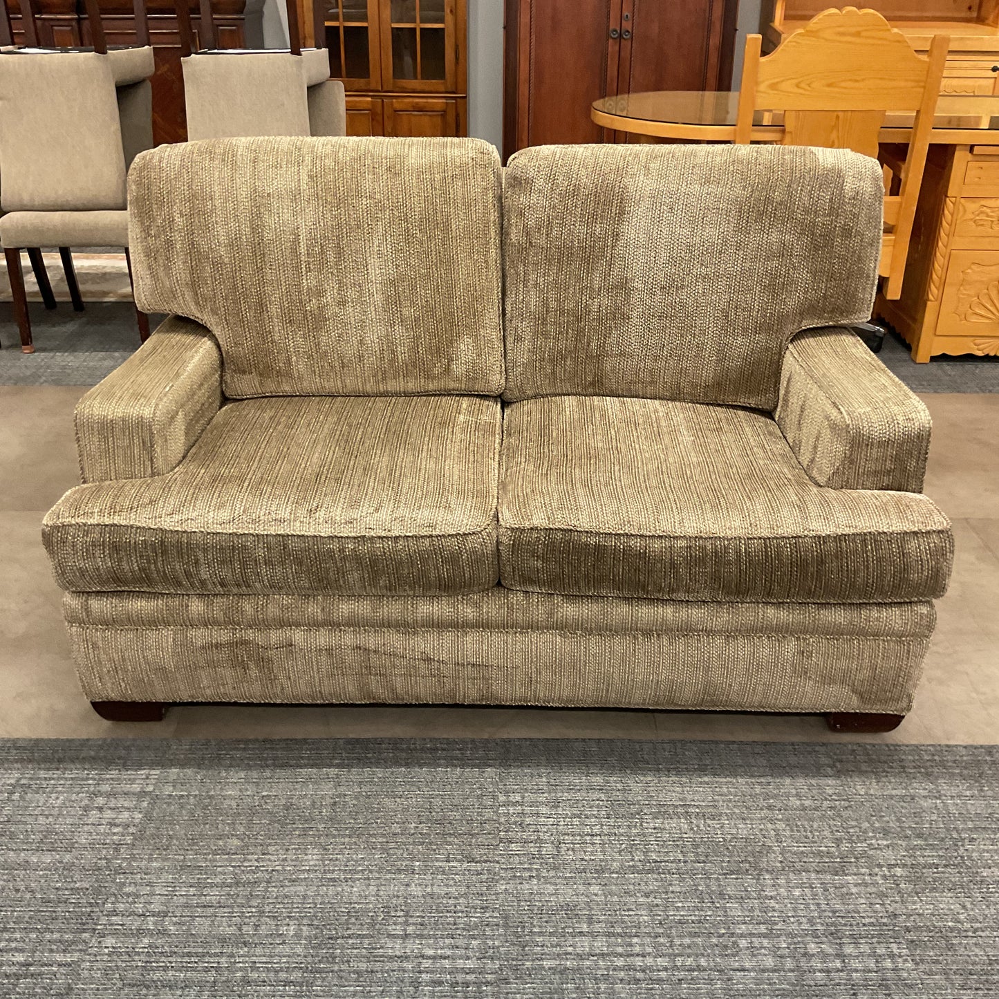 Golden Graham Loveseat