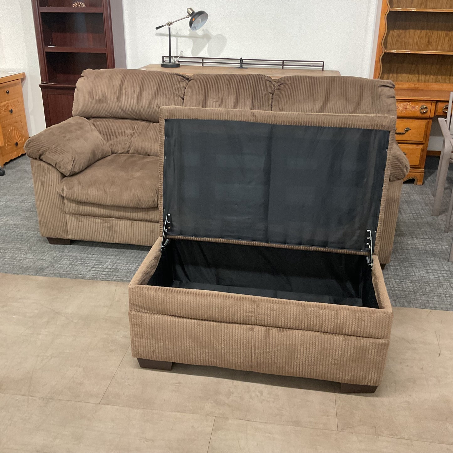 Papa Bear Sofa W/ Ottoman