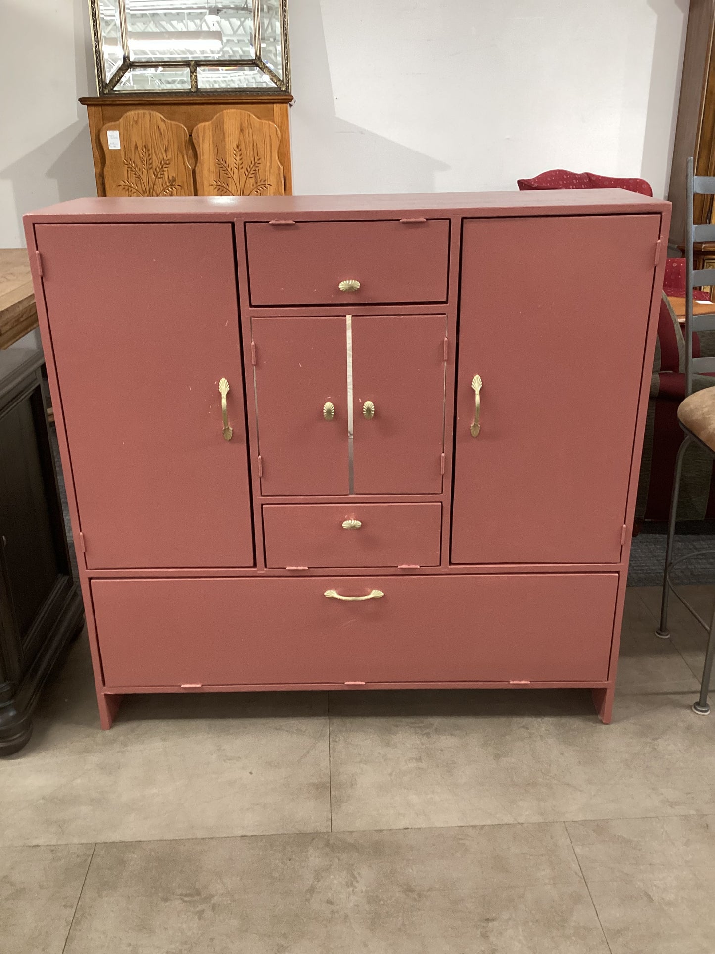 Dusty rose wardrobe