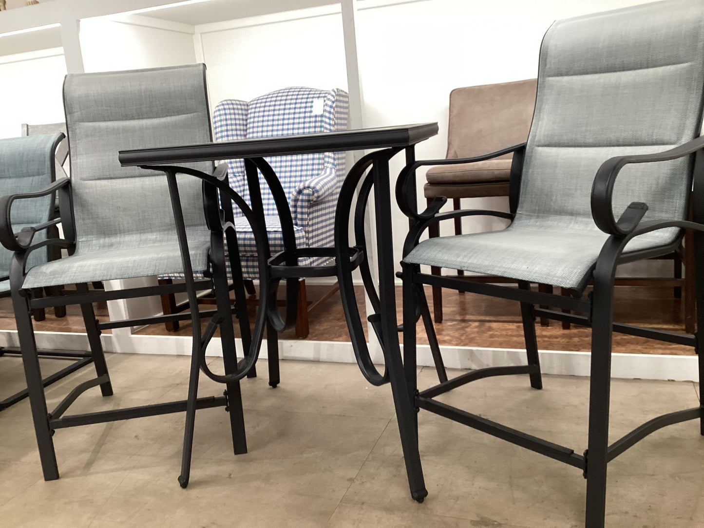 You + Me= Us Bistro Patio Set