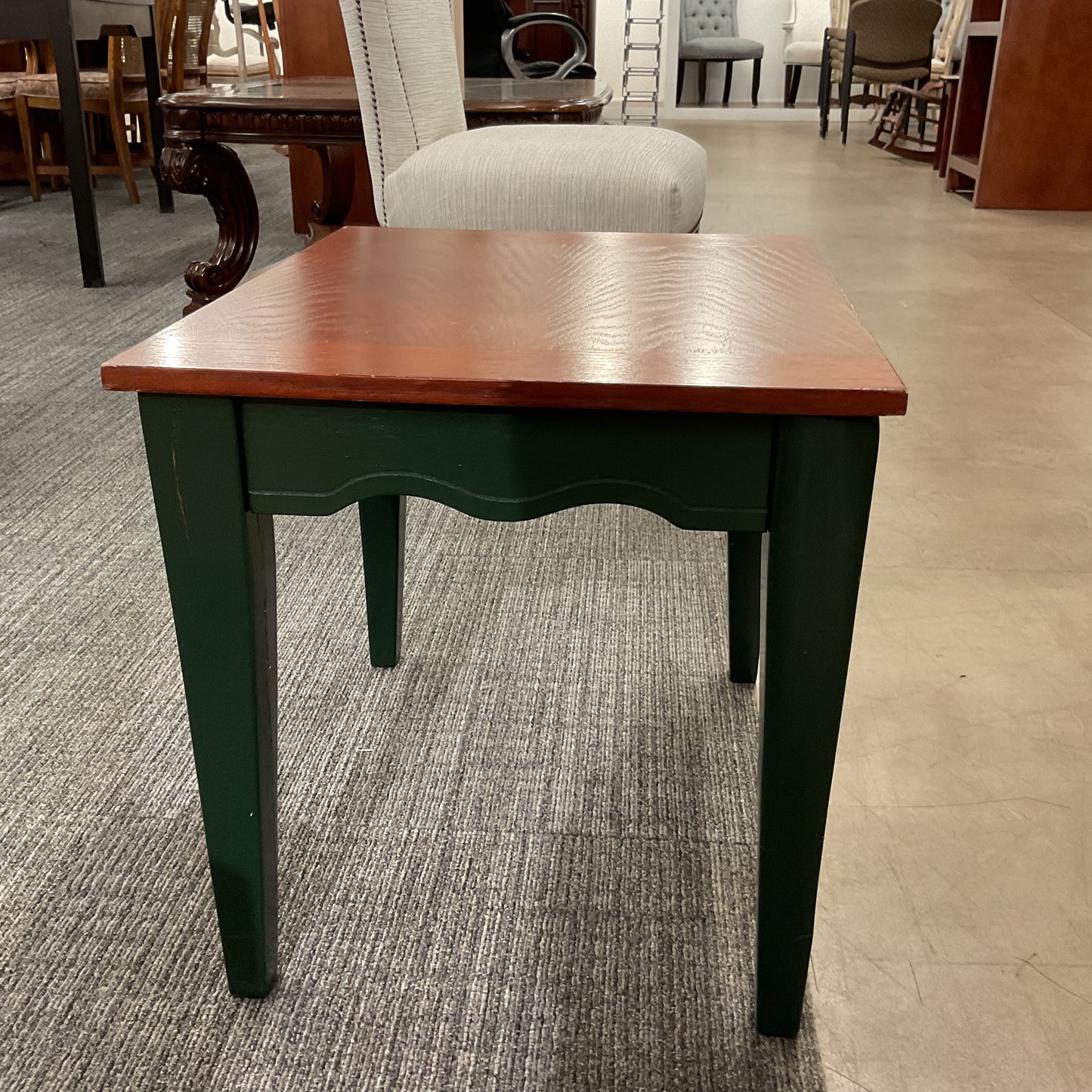 Cottage Two-Tone Side Table