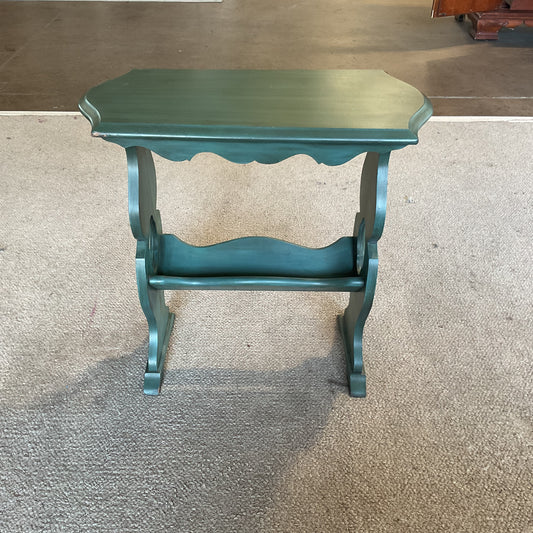 Green Accent Side Table *WH