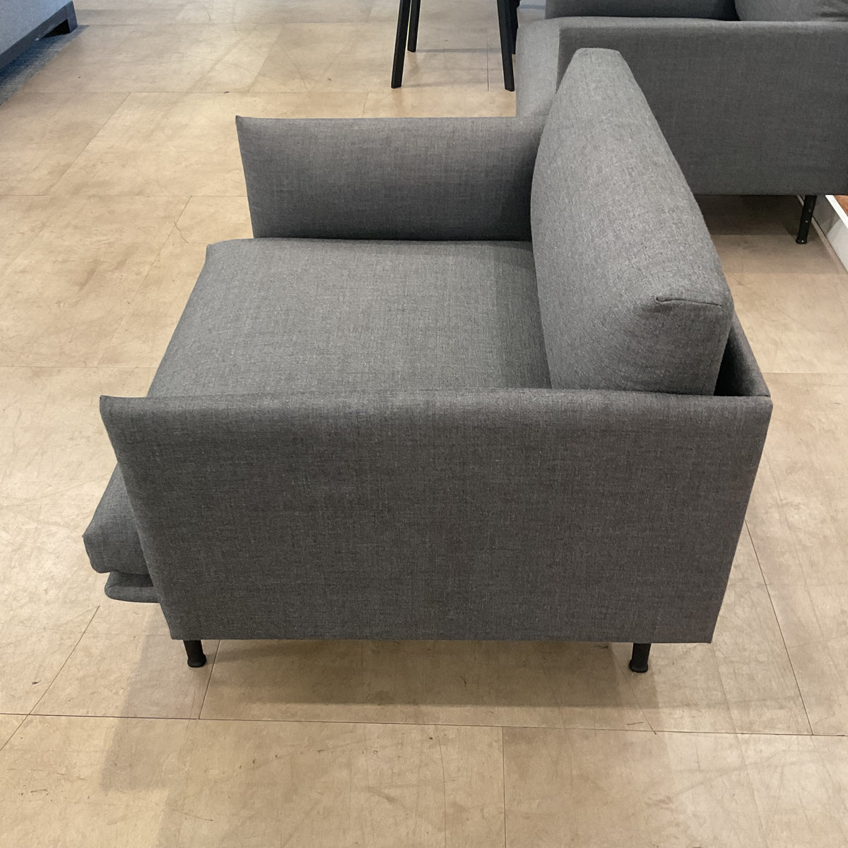 Premium Gray Lounge Chair