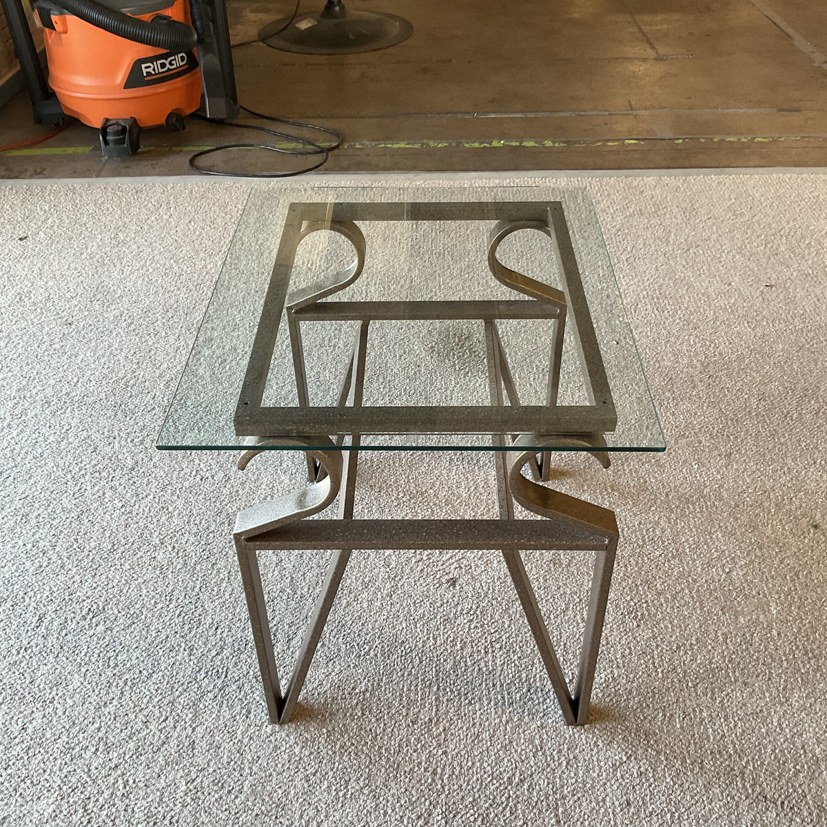 Geometric End Table *WH