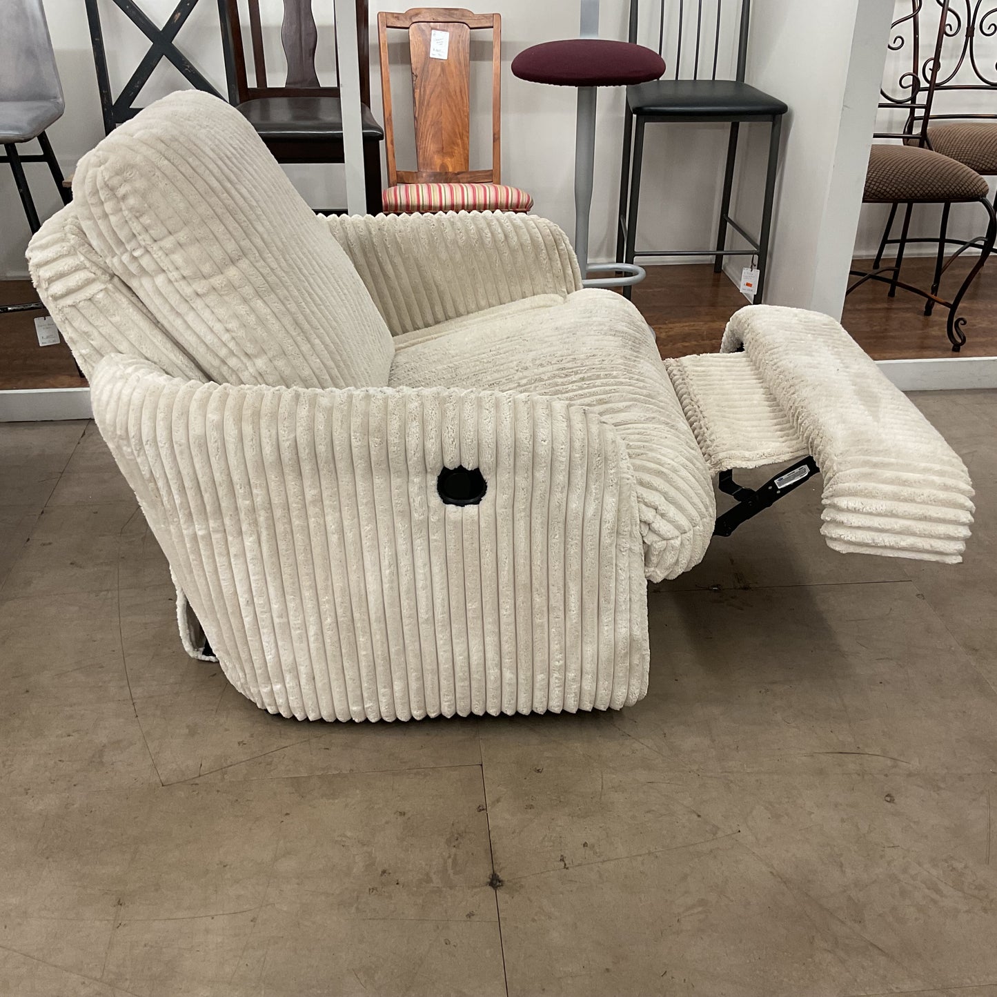 Fluffed Up Recliner