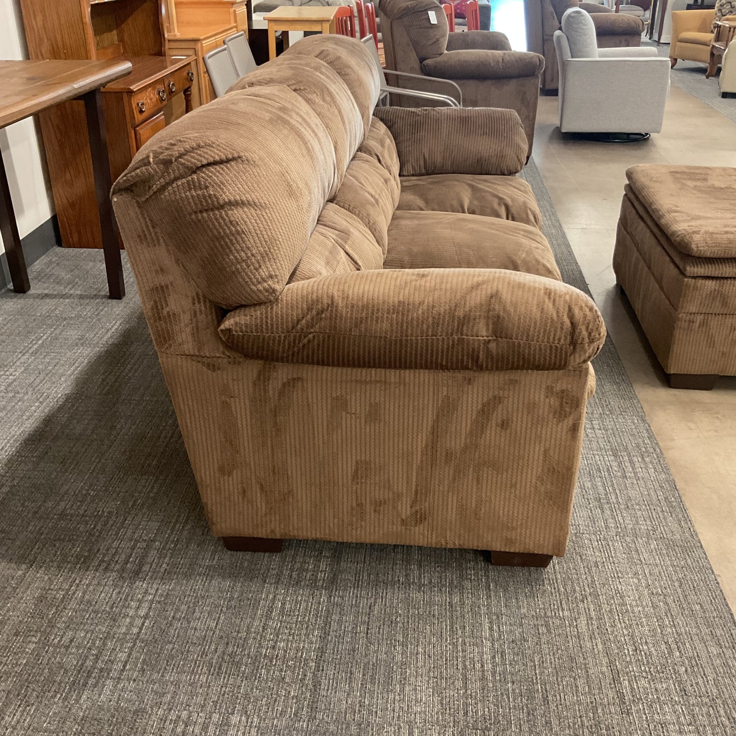 Papa Bear Sofa W/ Ottoman