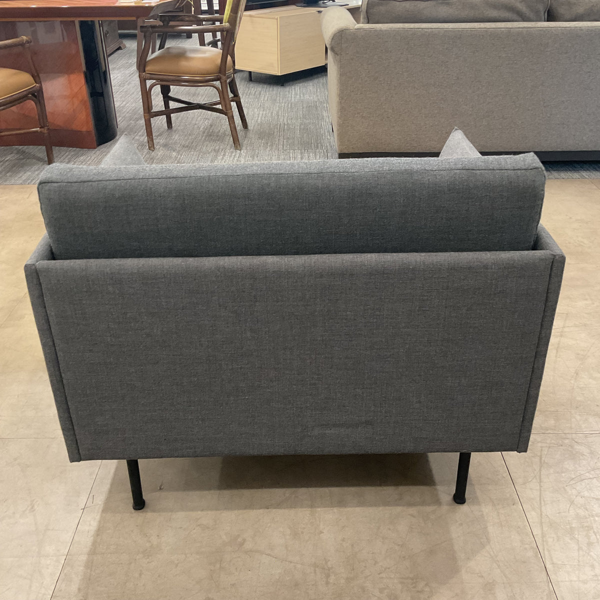 Premium Gray Lounge Chair
