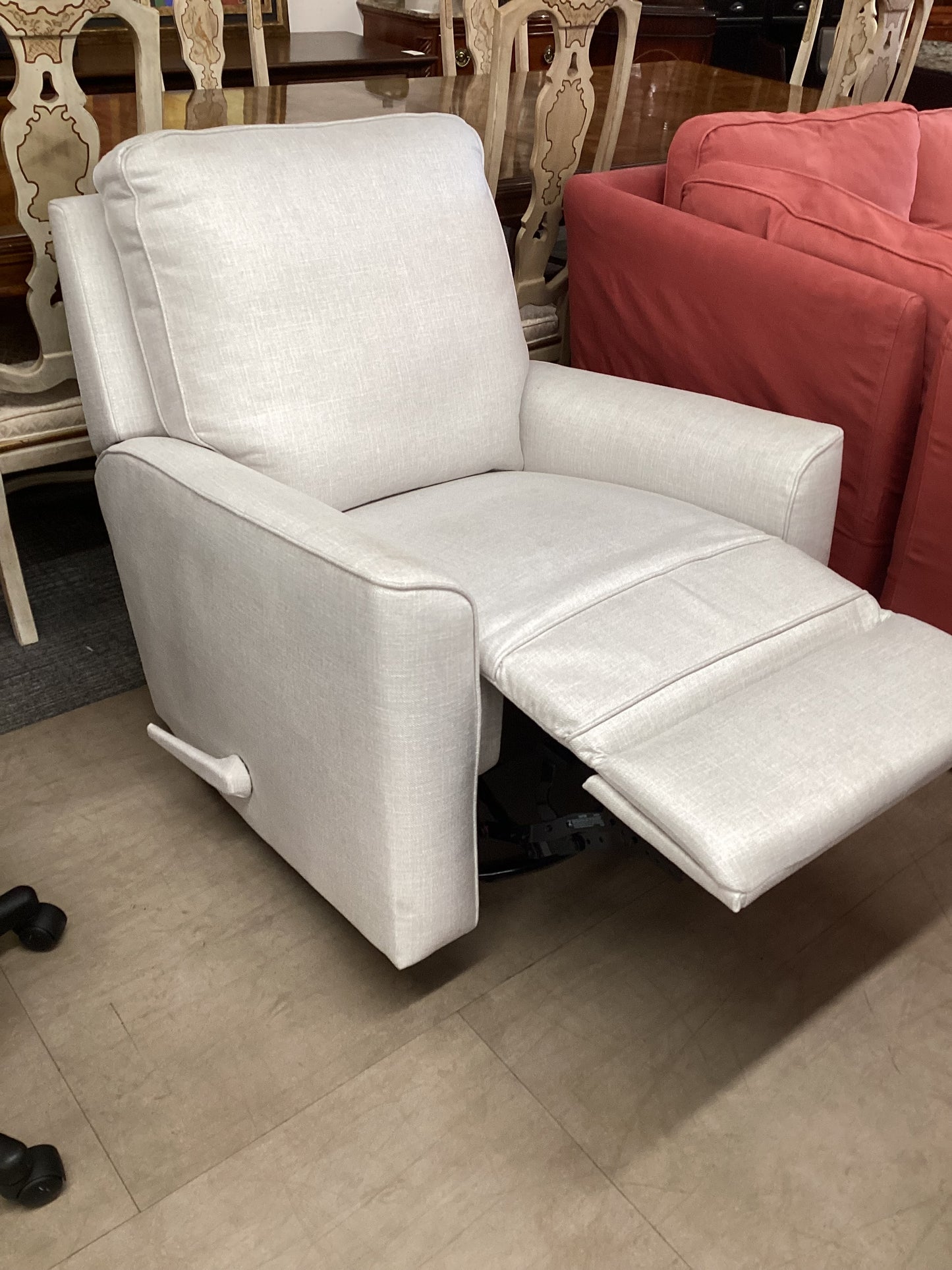 Rock-a-bye baby recliner rocker
